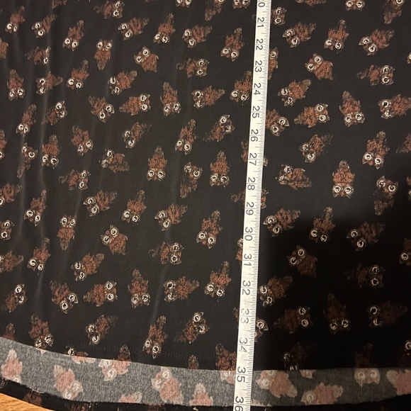 Lularoe owl print maxi skirt - Picture 4 of 7